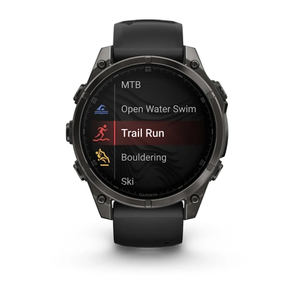 Garmin Fenix 8 47 mm AMOLED Sapphire Carbon Grey DLC (010-02904-21)