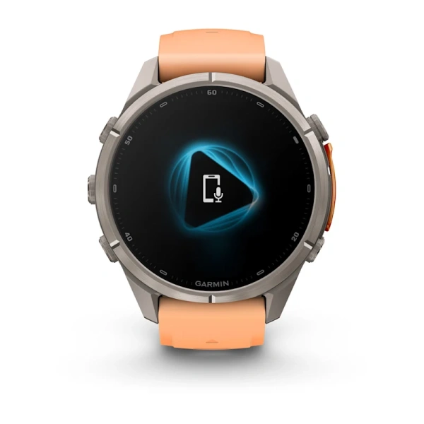 Garmin Fenix 9 Pro 43mm Titanium Shell Pink/Autumn Orange (010-04335-06)