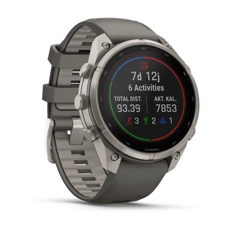 Garmin Fenix 9 Pro Solar 47mm Titanium Pebble Grey (010-04338-06)