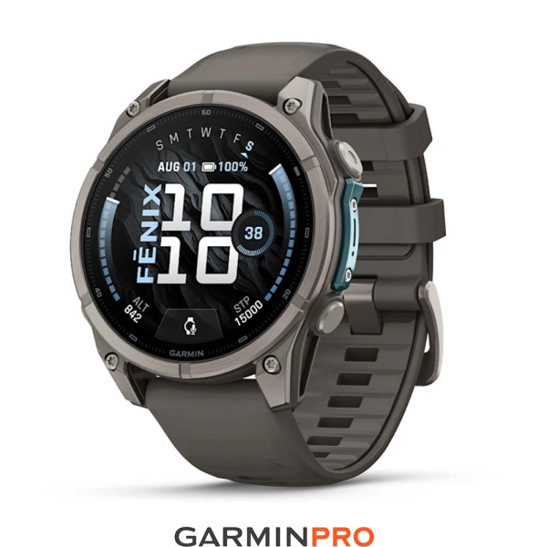 Garmin Fenix 9 47mm Titanium Pebble Grey (010-04762-01)