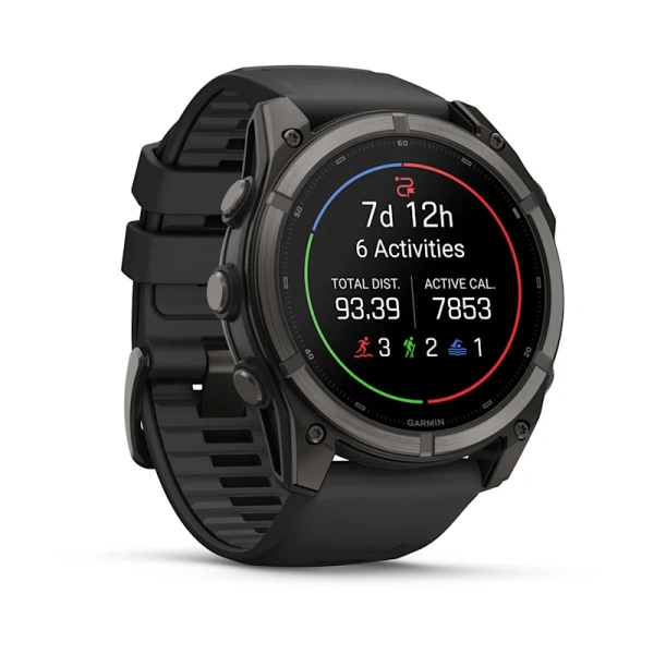 Garmin Fenix 9 51mm Carbon Grey DLC Titanium Black (010-04763-11)