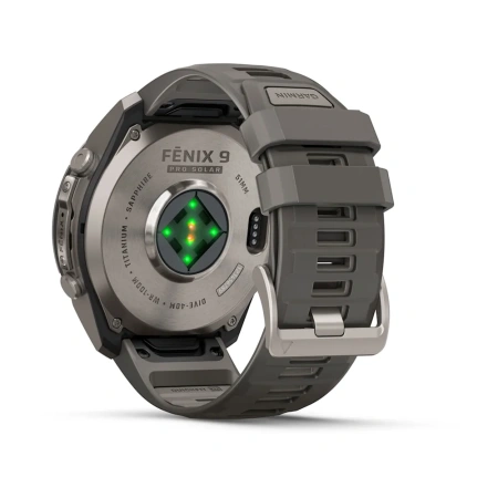 Garmin Fenix 9 Pro Solar 51mm Titanium with Pebble Grey (010-04339-06)