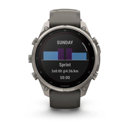 Garmin Fenix 9 Pro Solar 47mm Titanium Pebble Grey (010-04338-06)