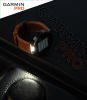 Garmin Venu 4 45 mm Slate Leather Band(010-03014-03)