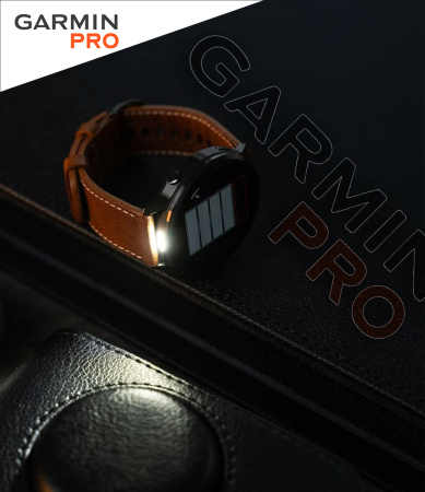 Garmin Venu 4 45 mm Slate Leather Band(010-03014-03)