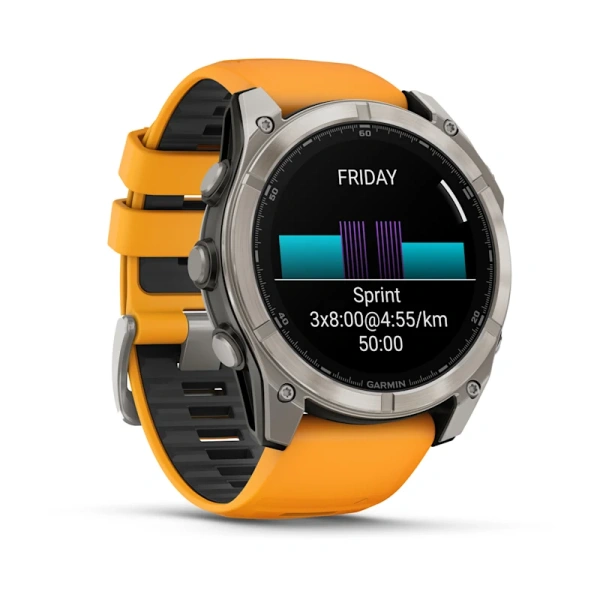 Garmin Fenix 8 51 mm AMOLED Sapphire Titanium (010-02905-11)