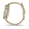 Garmin Venu 4 41 mm Lunar Gold Leather Band(010-03013-03)
