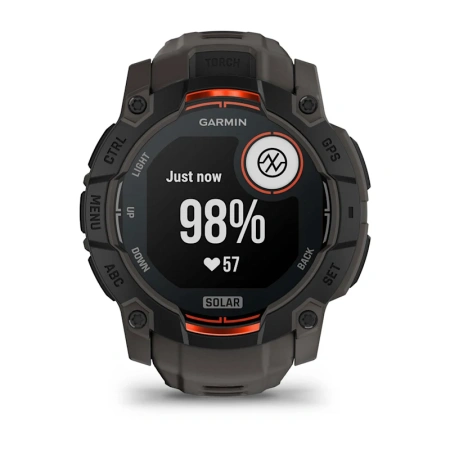 Garmin Instinct 3 50 mm, Solar Black (010-02935-00)