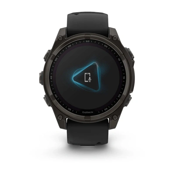Garmin Fenix 8 47 mm Solar Sapphire Carbon Grey DLC (010-02906-11)