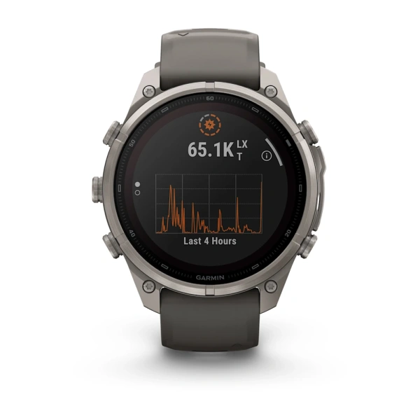 Garmin Fenix 9 Pro Solar 47mm Titanium Pebble Grey (010-04338-06)