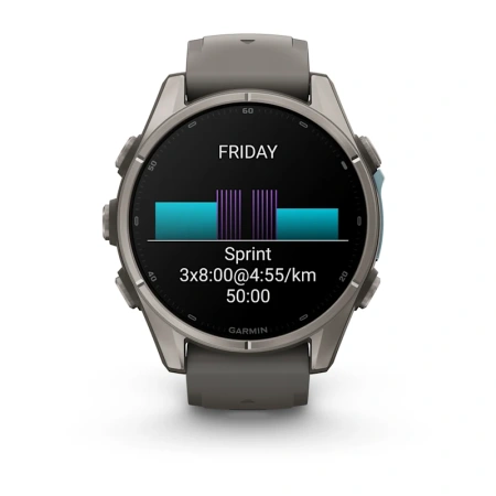 Garmin Fenix 9 43mm Titanium Pebble Grey (010-04761-11)