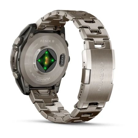 Garmin Fenix 8 47 mm, AMOLED Sapphire Titanium Ti-Band (010-02904-40)
