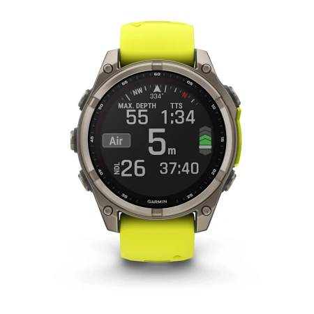 Garmin Fenix 8 47 mm Solar Sapphire Titanium (010-02906-21)