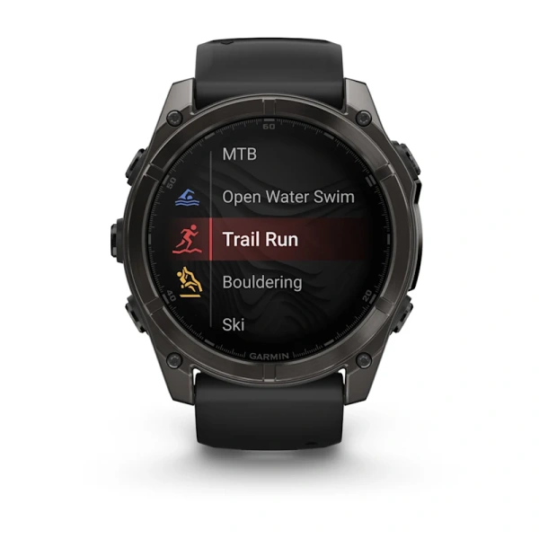 Garmin Fenix 8 51 mm AMOLED Sapphire Carbon Grey DLC (010-02905-21)