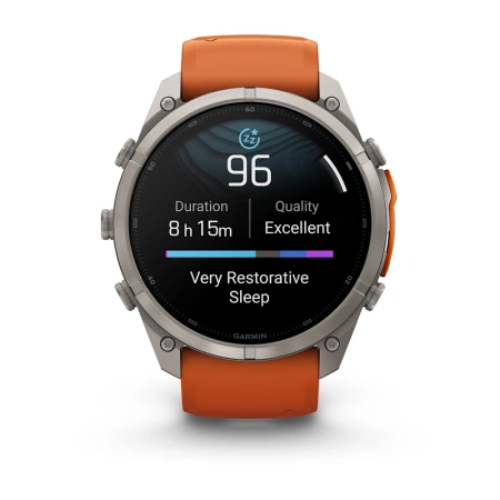 Garmin Fenix 9 Pro 51mm Titanium Autumn Orange/Spark (010-04337-06)