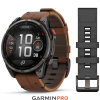Garmin Fenix 8 Pro 47 mm AMOLED Sapphire Carbon Grey DLC leather (010-03198-40)