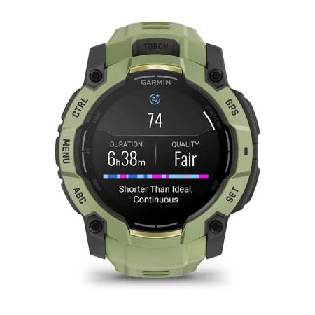Garmin Instinct 3 50 mm, AMOLED Fern Green with Fern Green Band (010-03020-02)