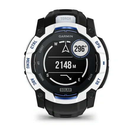 Garmin Instinct 3 50 mm, Solar Whitestone (010-02935-03)