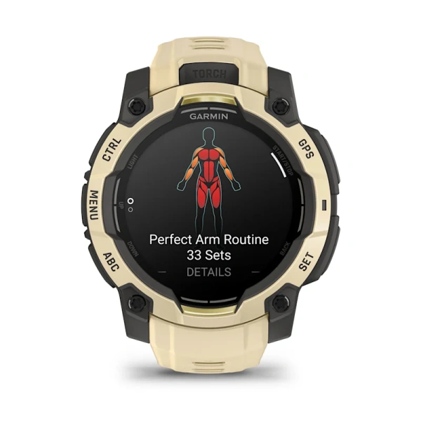 Garmin Instinct 3 45 mm, AMOLED Citrine (010-02936-02)