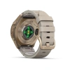 Garmin Fenix 9 Pro InReach 43mm Autumn Gold Titanium Bone Leather Band (010-04335-41)