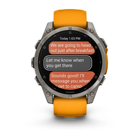 Garmin Fenix 8 47 mm AMOLED Sapphire Titanium (010-02904-11)