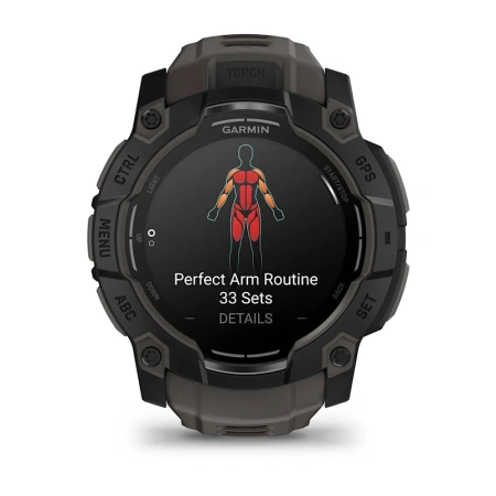Garmin Instinct 3 50 mm, AMOLED Black (010-03020-00)