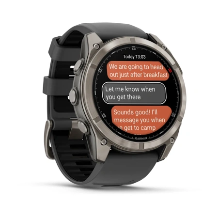 Garmin Fenix 8 Pro 51 mm AMOLED Sapphire Titanium (010-03199-11)