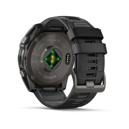 Garmin Fenix 8 51 mm AMOLED Sapphire Carbon Grey DLC (010-02905-21)