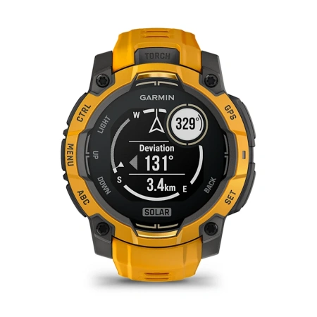 Garmin Instinct 3 45 mm, Solar Sunburst (010-02934-02)