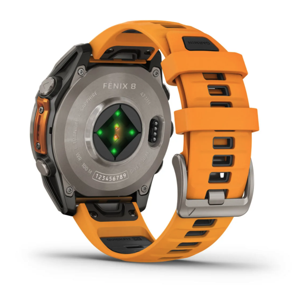 Garmin Fenix 8 47 mm AMOLED Sapphire Titanium (010-02904-11)