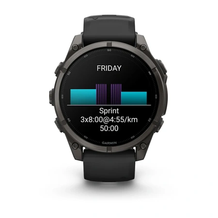 Garmin Fenix 9 47mm Carbon Grey DLC Titanium Black (010-04762-11)