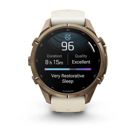 Garmin Fenix 9 Pro 43mm Autumn Gold Titanium Cream/French Grey (010-04335-26)