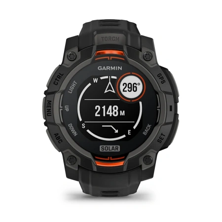 Garmin Instinct 3 45 mm, Solar Black (010-02934-00)
