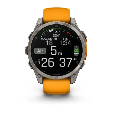 Garmin Fenix 8 47 mm AMOLED Sapphire Titanium (010-02904-11)