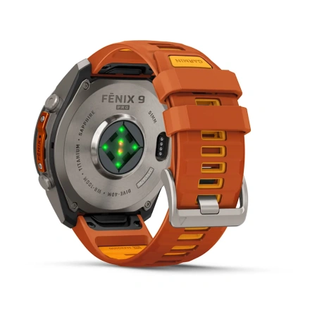 Garmin Fenix 9 Pro 51mm Titanium Autumn Orange/Spark (010-04337-06)