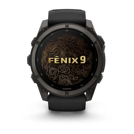 Garmin Fenix 9 51mm Carbon Grey DLC Titanium Black (010-04763-11)