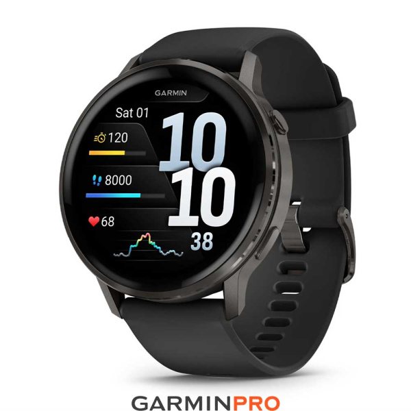 Garmin Venu 4 45 mm Slate (010-03014-00)