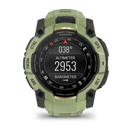 Garmin Instinct 3 50 mm, AMOLED Fern Green with Fern Green Band (010-03020-02)