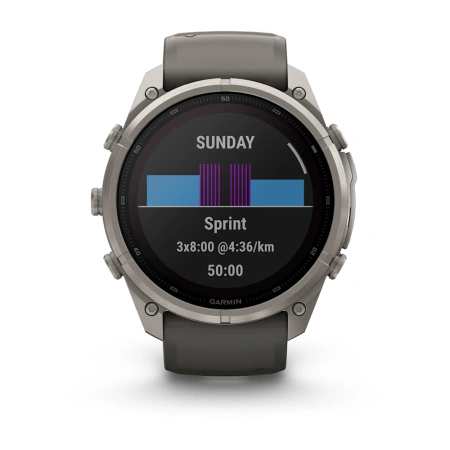 Garmin Fenix 9 Pro Solar 51mm Titanium with Pebble Grey (010-04339-06)