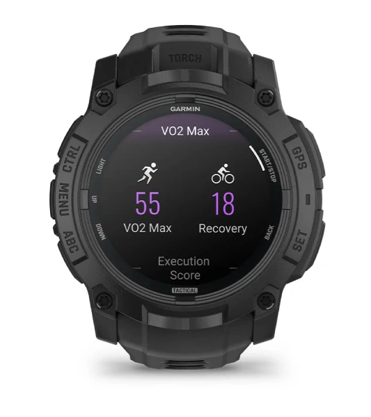 Garmin Instinct 3 50 mm, AMOLED, Tactical Edition Black (010-03020-50)