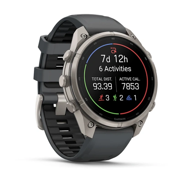 Garmin Fenix 9 Pro 47mm Titanium Graphite/Black (010-04336-26)