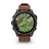Garmin Fenix 8 Pro 47 mm AMOLED Sapphire Carbon Grey DLC leather (010-03198-40)