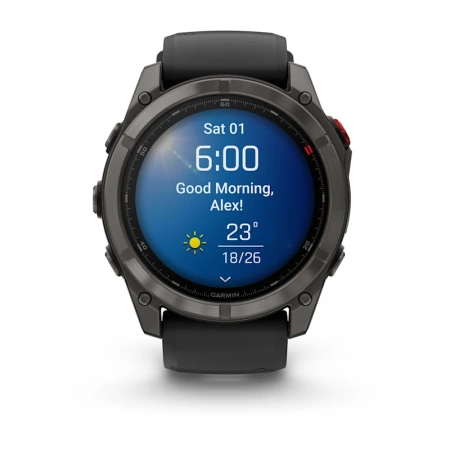 Garmin Fenix 8 Pro 51 mm AMOLED Sapphire Carbon Grey DLC (010-03199-01)