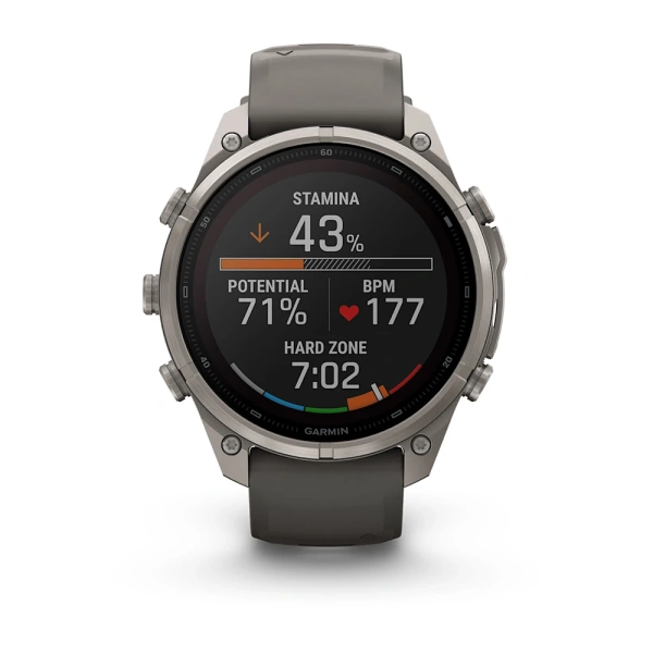 Garmin Fenix 9 Pro Solar 47mm Titanium Pebble Grey (010-04338-06)