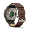 Garmin Fenix 9 Pro InReach 47mm Titanium Walnut Leather Band (010-04336-41)