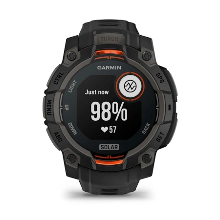 Garmin Instinct 3 45 mm, Solar Black (010-02934-00)