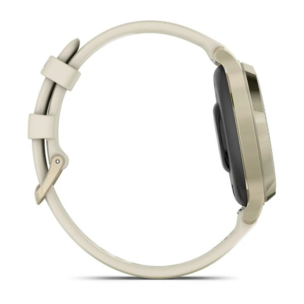 Garmin Lily 2 Active Lunar Gold with Bone Silicone Band (010-02891-00)