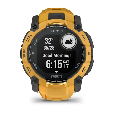 Garmin Instinct 3 50 mm, Solar Sunburst (010-02935-02)