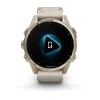 Garmin Fenix 8 43 mm AMOLED Sapphire Soft Gold Leather (010-02903-40)