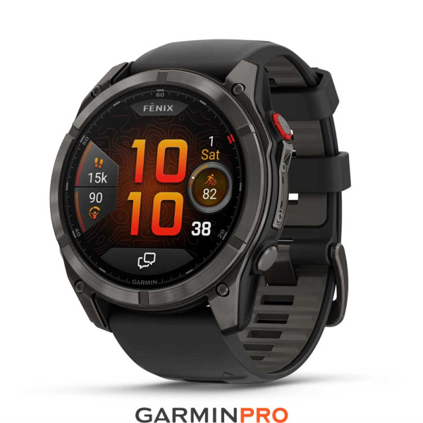 Garmin Fenix 8 Pro 51 mm AMOLED Sapphire Carbon Grey DLC (010-03199-01)